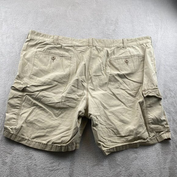 Red Head Mens Cargo Shorts Size 50 Flat Front Khaki Casual Summer Tan Classic - Picture 7 of 7